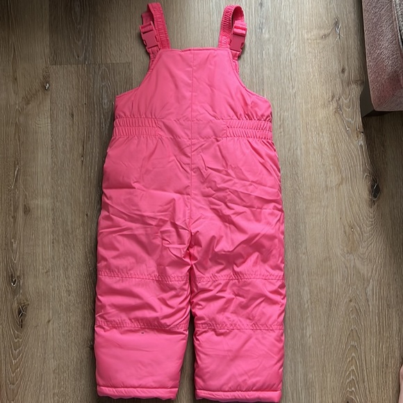 Toddler size 4t ski bibs. Never worn. Pink. - Picture 4 of 4